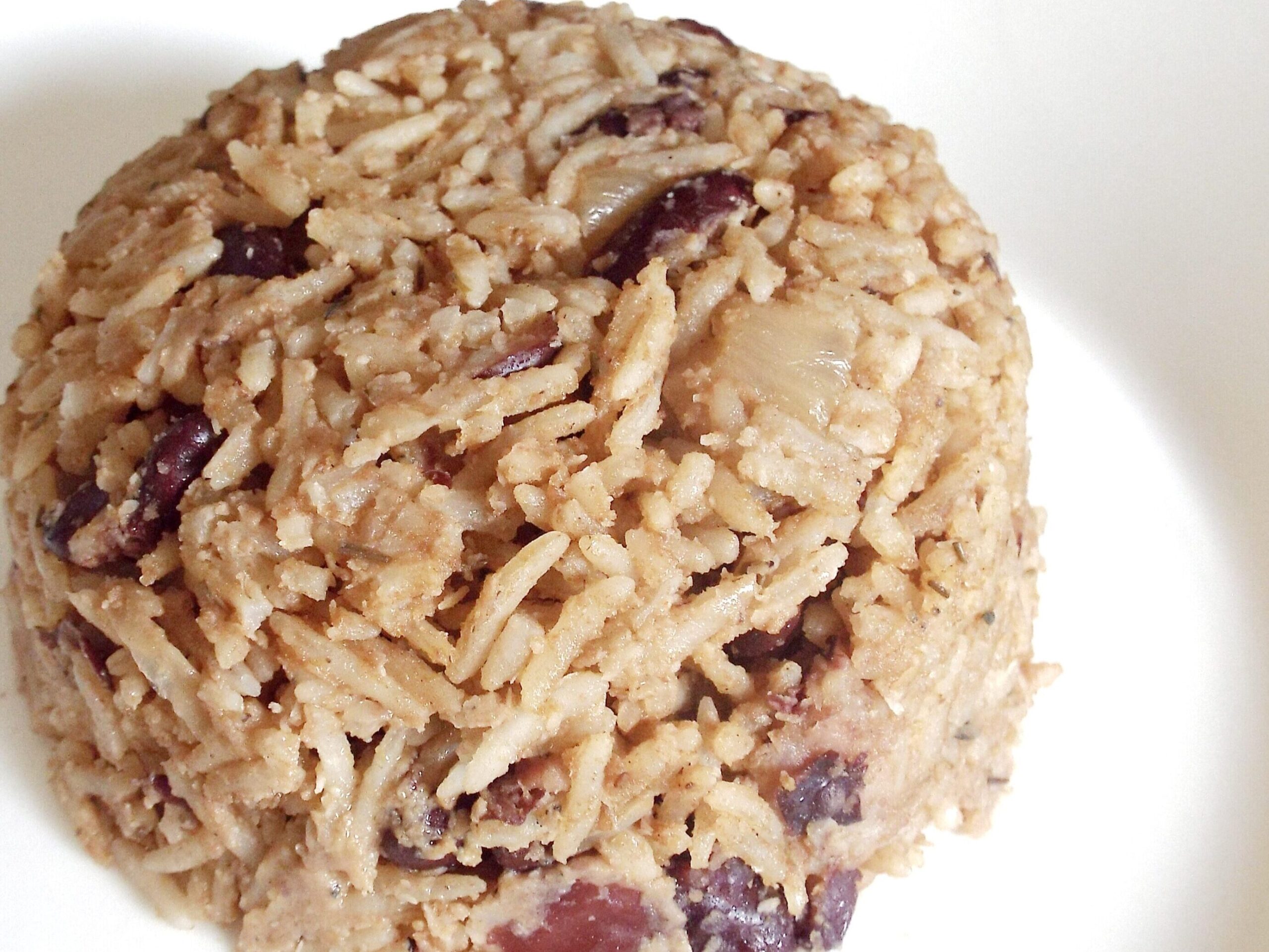 rice and peas